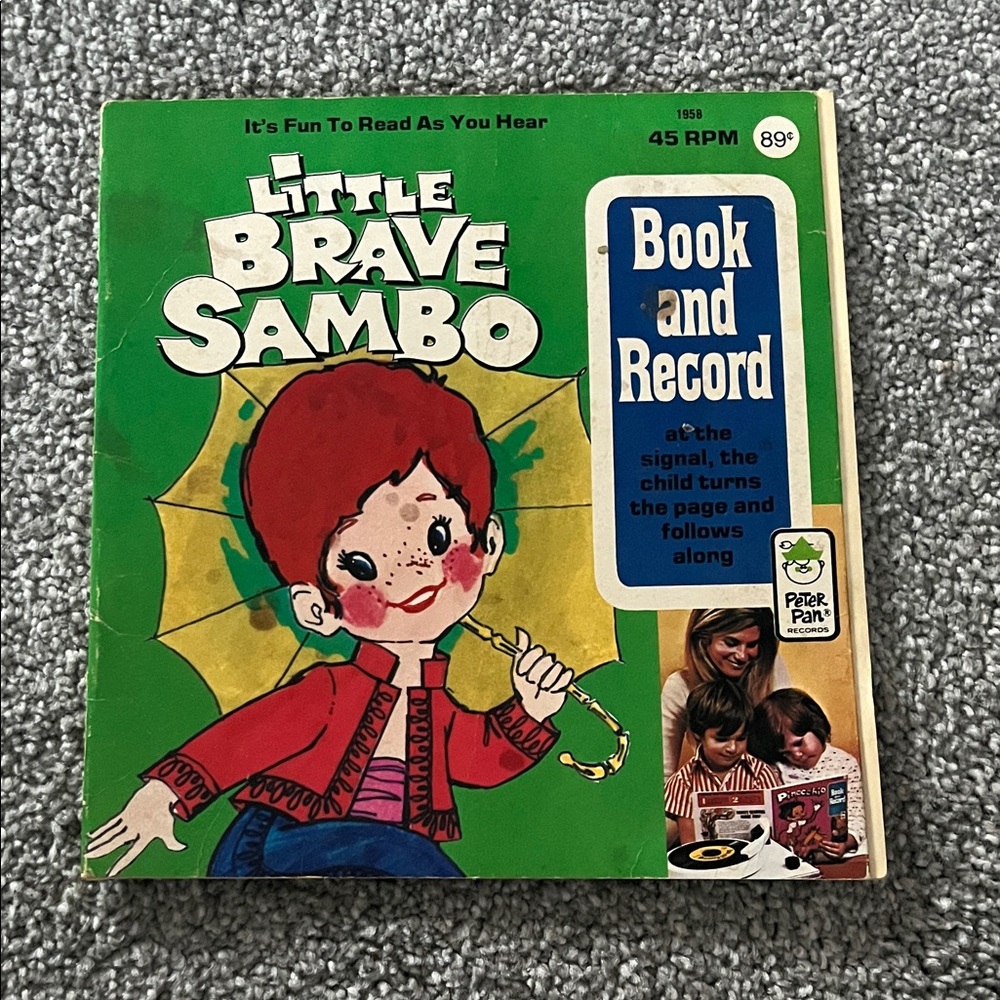 Little Brave Sambo Book and Record